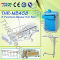 Cama manual del hospital (THR-MB458)